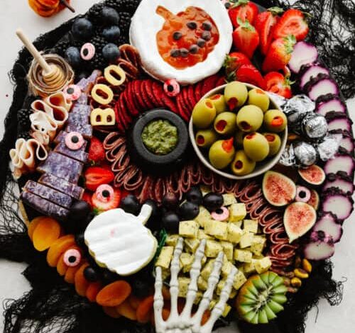 halloween charcuterie board ideas